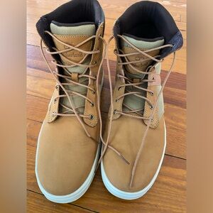 Mens Timberland Leather Boots Size 12